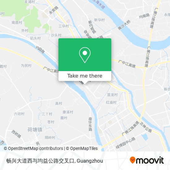 畅兴大道西与均益公路交叉口 map