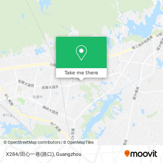 X284/田心一巷(路口) map