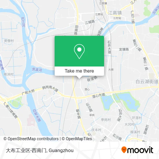 大布工业区-西南门 map