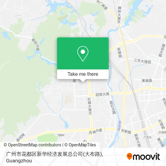 广州市花都区新华经济发展总公司(大布路) map