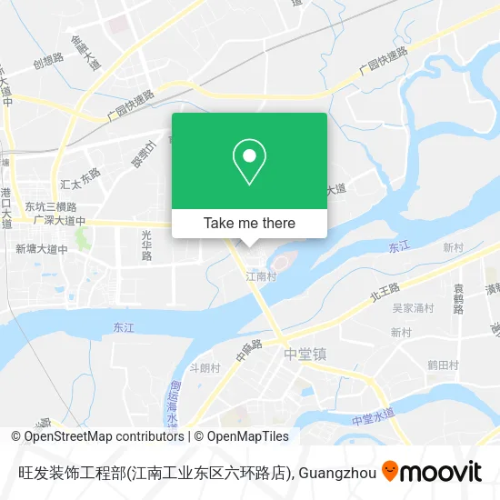 旺发装饰工程部(江南工业东区六环路店) map