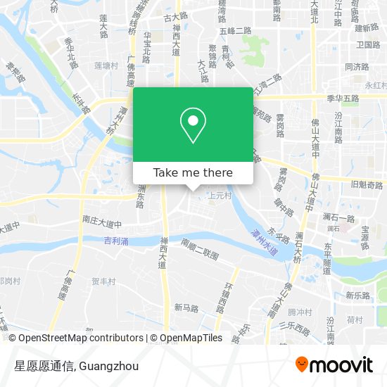 星愿愿通信 map