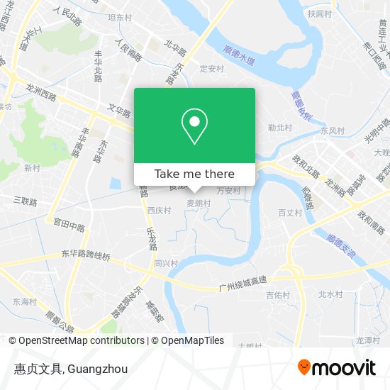 惠贞文具 map