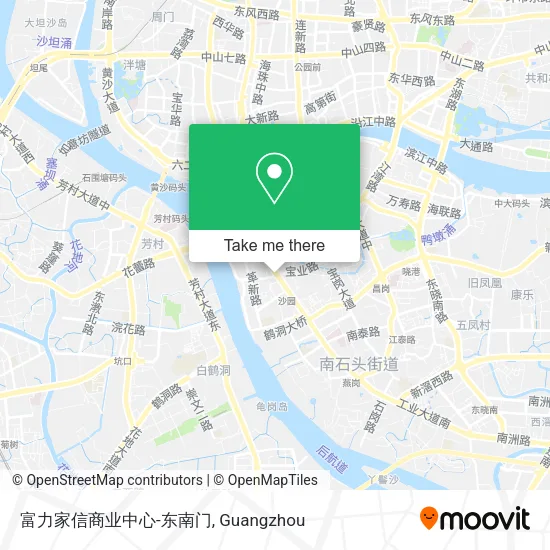 富力家信商业中心-东南门 map