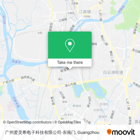 广州爱灵希电子科技有限公司-东南门 map