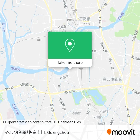 齐心钓鱼基地-东南门 map