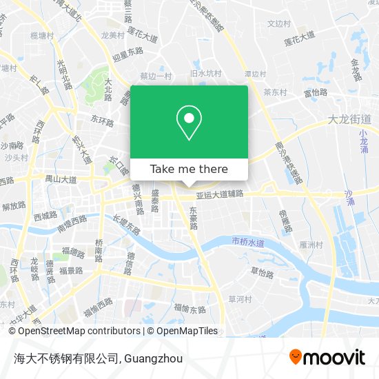 海大不锈钢有限公司 map