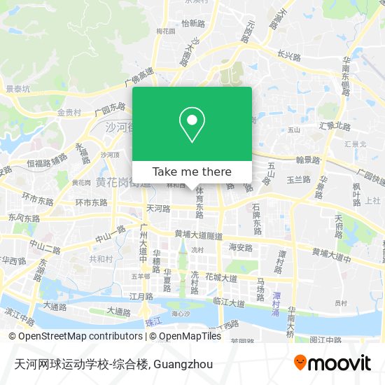 天河网球运动学校-综合楼 map