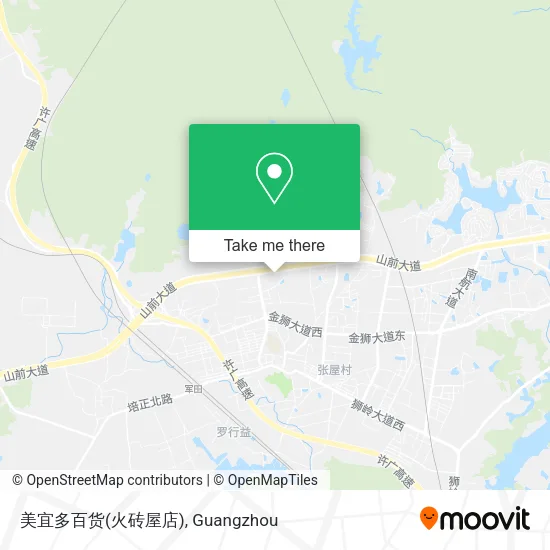 美宜多百货(火砖屋店) map