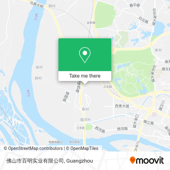 佛山市百明实业有限公司 map