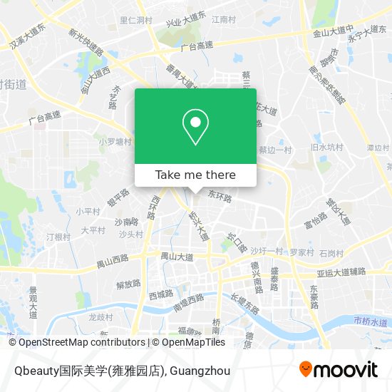 Qbeauty国际美学(雍雅园店) map