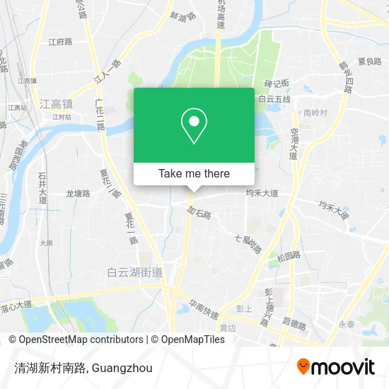 清湖新村南路 map