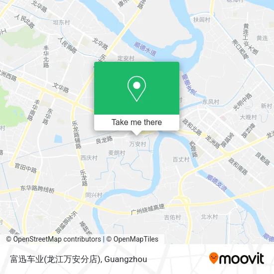 富迅车业(龙江万安分店) map