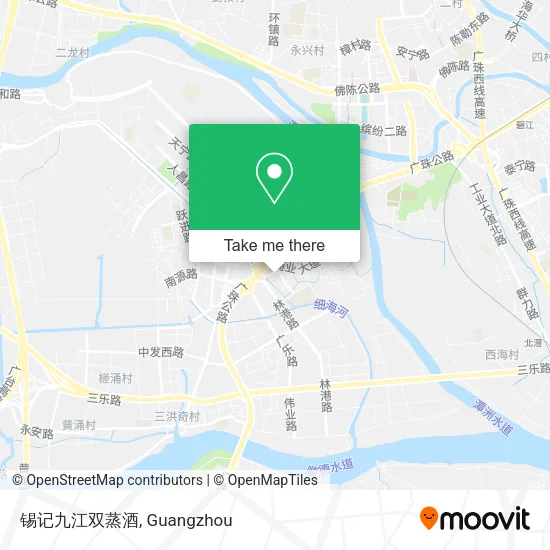 锡记九江双蒸酒 map
