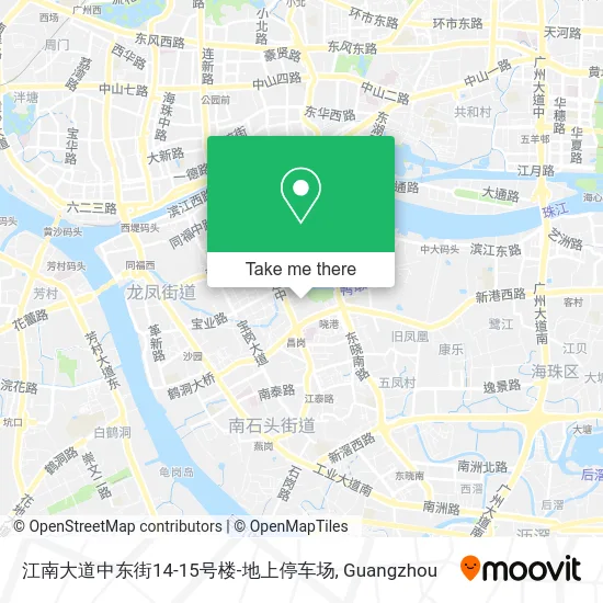 江南大道中东街14-15号楼-地上停车场 map