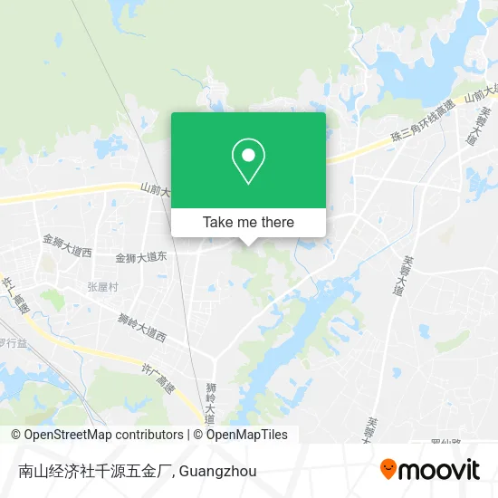 南山经济社千源五金厂 map