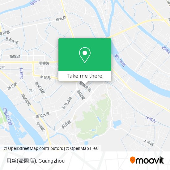 贝丝(豪园店) map