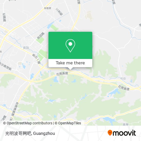 光明波哥网吧 map