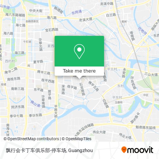飘行会卡丁车俱乐部-停车场 map