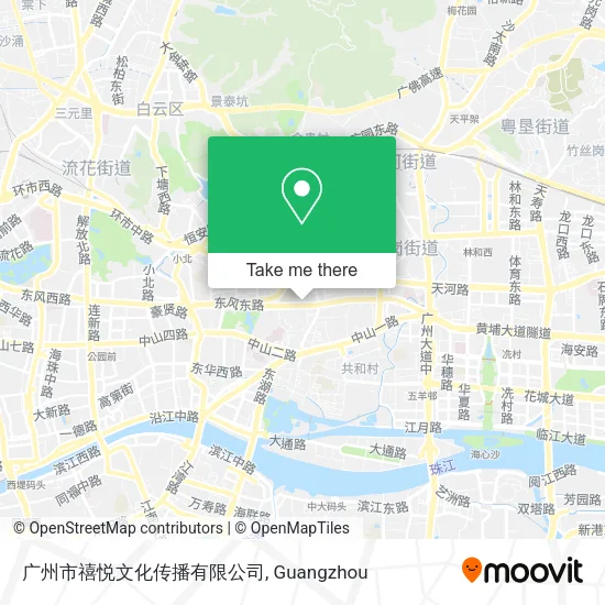 广州市禧悦文化传播有限公司 map