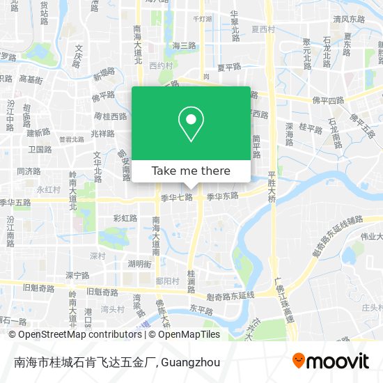 南海市桂城石肯飞达五金厂 map