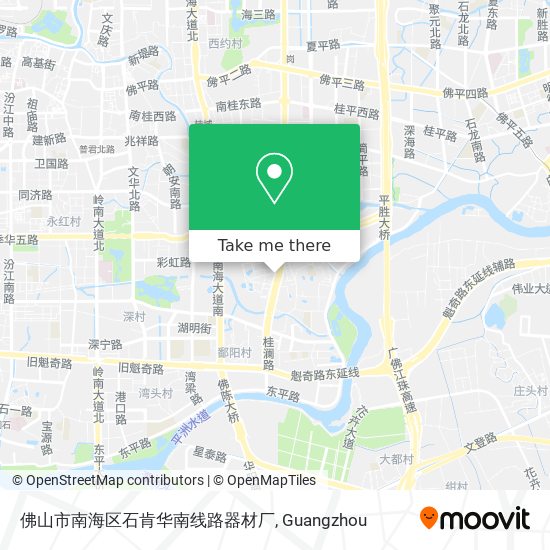 佛山市南海区石肯华南线路器材厂 map