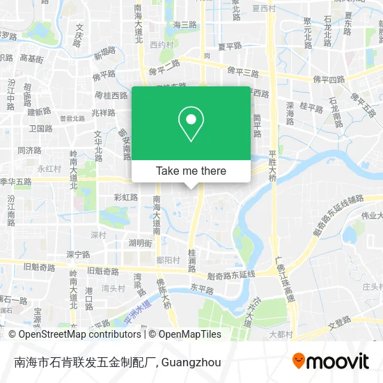 南海市石肯联发五金制配厂 map