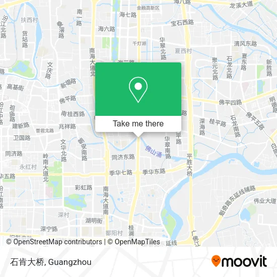 石肯大桥 map