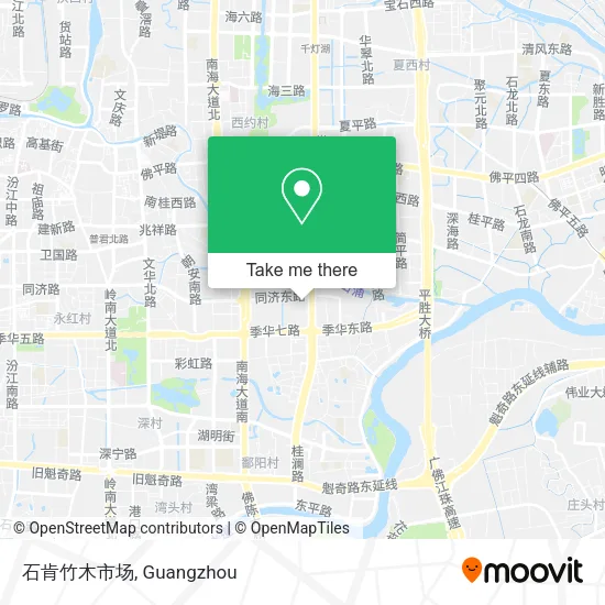 石肯竹木市场 map