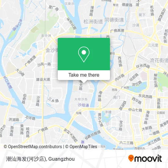潮汕海发(河沙店) map