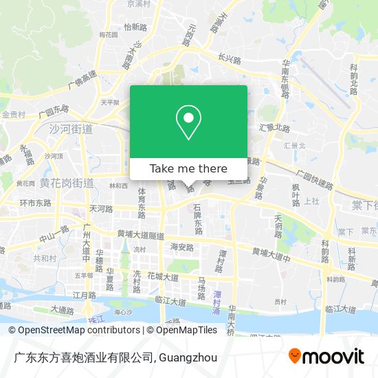广东东方喜炮酒业有限公司 map