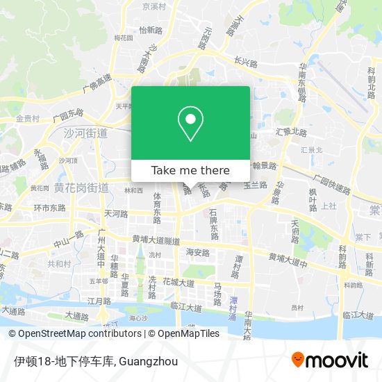 伊顿18-地下停车库 map