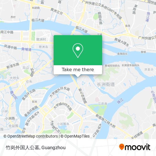 竹岗外国人公墓 map