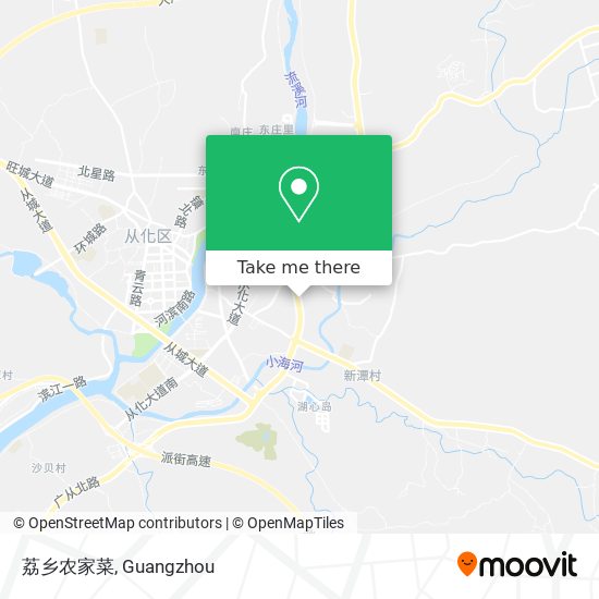 荔乡农家菜 map