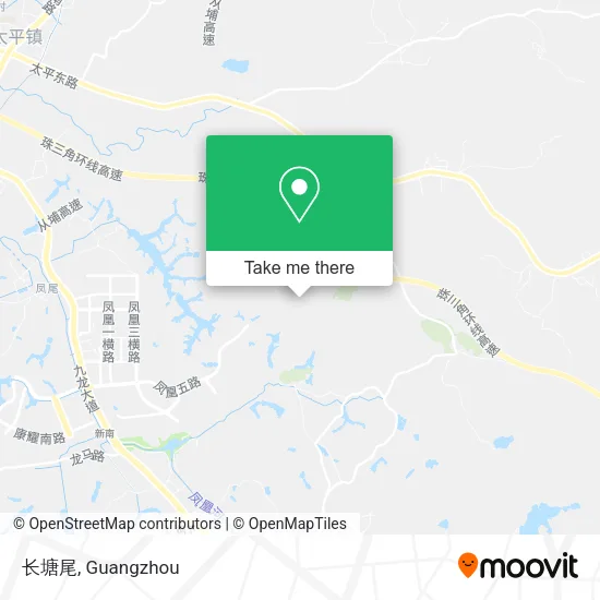 长塘尾 map