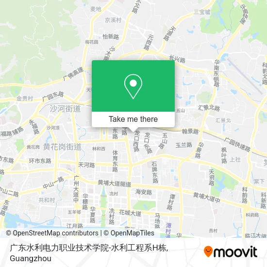 广东水利电力职业技术学院-水利工程系H栋 map