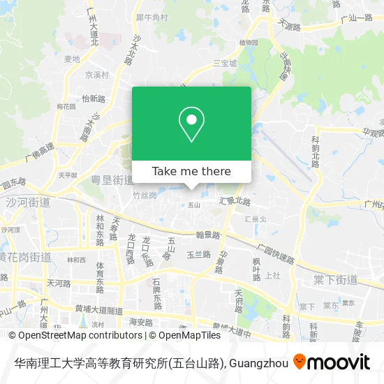 华南理工大学高等教育研究所(五台山路) map
