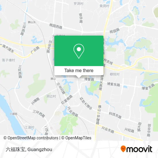 六福珠宝 map