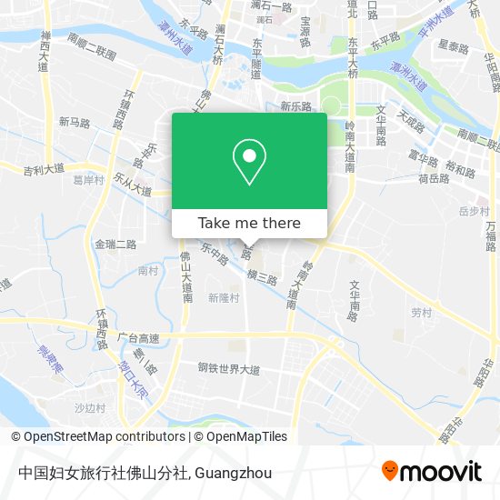 中国妇女旅行社佛山分社 map