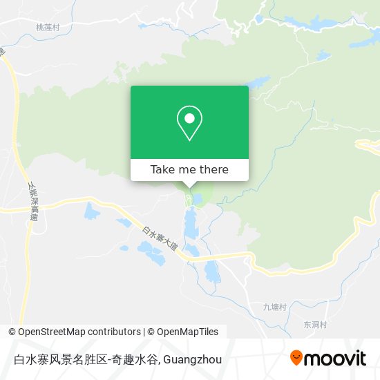 白水寨风景名胜区-奇趣水谷 map