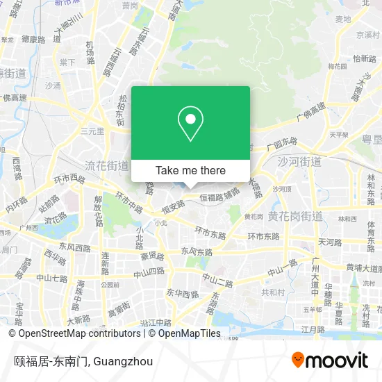 颐福居-东南门 map