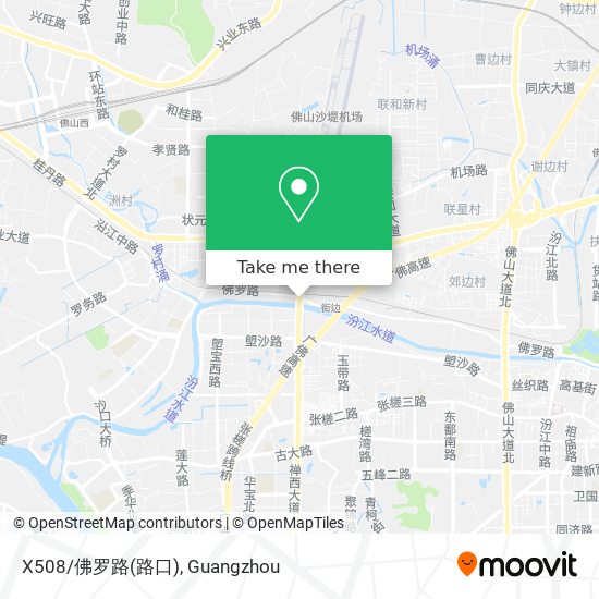 X508/佛罗路(路口) map