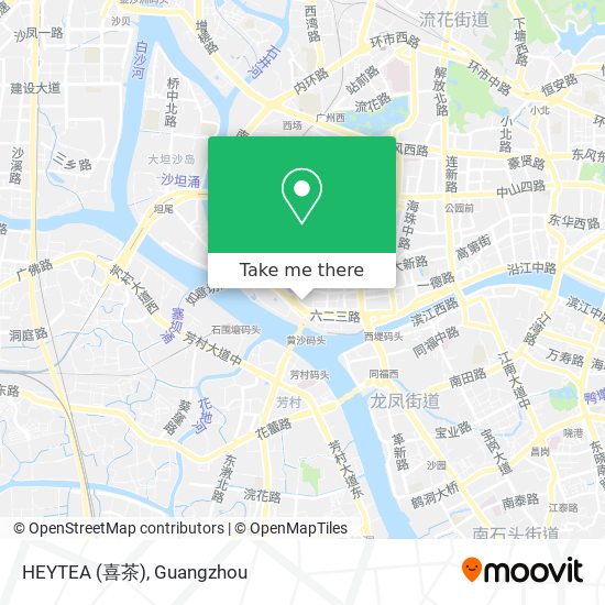 HEYTEA (喜茶) map