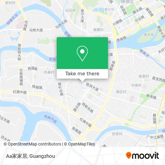 Aa家家居 map