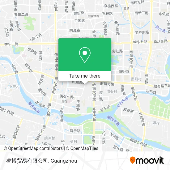 睿博贸易有限公司 map