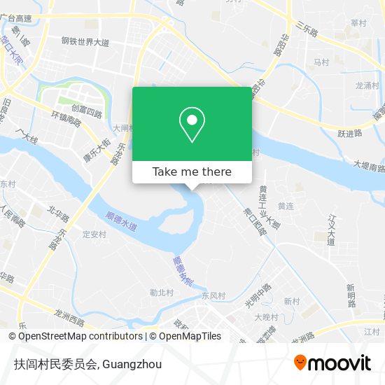 扶闾村民委员会 map