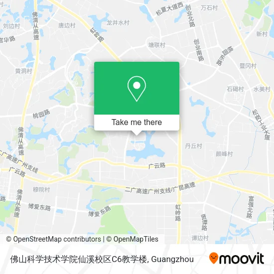 佛山科学技术学院仙溪校区C6教学楼 map