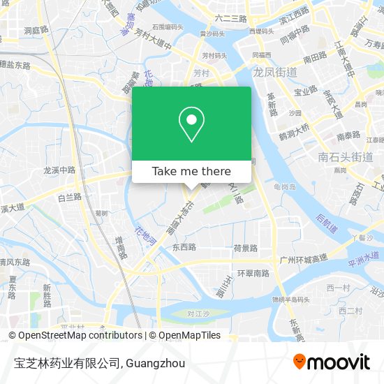宝芝林药业有限公司 map