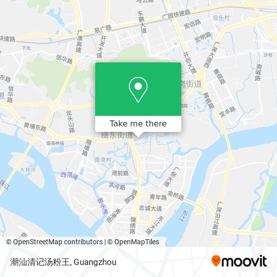 潮汕清记汤粉王 map