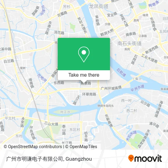广州市明谦电子有限公司 map